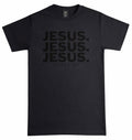Jesus Tee - Black on Black