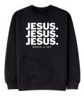 Jesus Crewneck- Black
