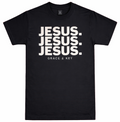 Jesus Tee - Black/White
