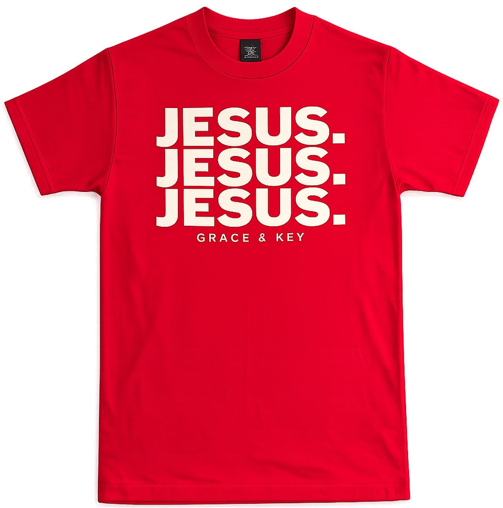 Jesus Tee - Red